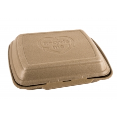 Menu-box EPP 2-dzielny brązowy 240x210x65mm 125szt. Menu-box EPP 2-dzielny brązowy 240x210x65mm 125szt.