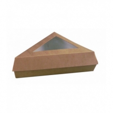 BS Pudełko papierowe trójkat 170x170x130mm z oknem 50szt. BS Pudełko papierowe trójkat 170x170x130mm z oknem 50szt.