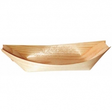 BS* Miseczka drewniana 220x105mm ŁÓDECZKA (FF) 100szt. |20| BS* Miseczka drewniana 220x105mm ŁÓDECZKA (FF) 100szt. |20|