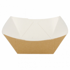 BS* Tacka kraft natural 10,5x7,2x4,5xm 960g 32oz biodegradowalna 200szt. |4| BS* Tacka kraft natural 10,5x7,2x4,5xm 960g 32oz biodegradowalna 200szt. |4|