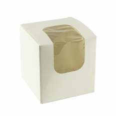 BS* Pudełko 9x9x9,5 biało-białe 50szt. BS* Pudełko 9x9x9,5 biało-białe 50szt.