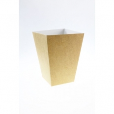 BS* Kubełek papierowy 3L brązowy kurczak/popcorn 100szt. BS* Kubełek papierowy 3L brązowy kurczak/popcorn 100szt.