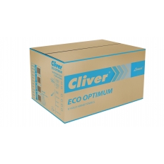 Ręcznik ZZ Cliver Eco Optimum 1-warstw. 21x25cm zielony makulat. 4000/334 [LX]