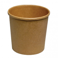 BIO Pojemnik na zupę KRAFT 750ml/26oz fi117/92mm 25szt. |20|6G* BIO Pojemnik na zupę KRAFT 750ml/26oz fi117/92mm 25szt. |20|6G*
