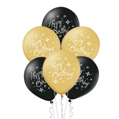 Balon "HAPPY BIRTHDAY" 6szt. PartyPal* Balon "HAPPY BIRTHDAY" 6szt. PartyPal*