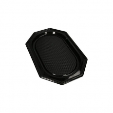 Taca rPET cateringowa 450x302x22mm czarna 10szt. |5| [PS]6G