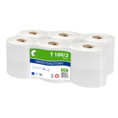 LX* Papier toaletowy Ellis ECOLINE JUMBO biały mak. 2 warst. 100m LX* Papier toaletowy Ellis ECOLINE JUMBO biały mak. 2 warst. 100m