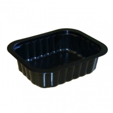 BS* Pojemnik PP DUNI 350ml czarny 138x114x35 300szt. BS* Pojemnik PP DUNI 350ml czarny 138x114x35 300szt.