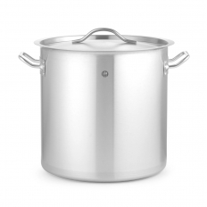 HI* Garnek wysoki z pokrywką Budget Line poj.21l fi.300x(H)300mm HI* Garnek wysoki z pokrywką Budget Line poj.21l fi.300x(H)300mm