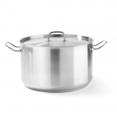 HI* Garnek średni z pokrywką Kitchen Line poj.15l fi.320x(H)190mm HI* Garnek średni z pokrywką Kitchen Line poj.15l fi.320x(H)190mm