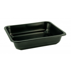 Pojemnik czarny do zgrzewu PP Gbox Eko H50 227x178 MONO 50szt. Pojemnik czarny do zgrzewu PP Gbox Eko H50 227x178 MONO 50szt.