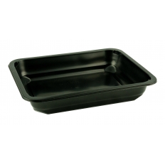 Pojemnik czarny do zgrzewu PP Gbox Std H40 227x178 MONO 50szt. Pojemnik czarny do zgrzewu PP Gbox Std H40 227x178 MONO 50szt.