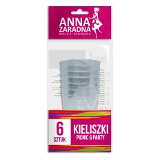 Kieliszki 40ml 6 szt. Anna Zaradna Kieliszki 40ml 6 szt. Anna Zaradna