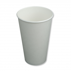 Kubek papierowy biały SUP SP16 400ml 90mm 50szt. Kubek papierowy biały SUP SP16 400ml 90mm 50szt.