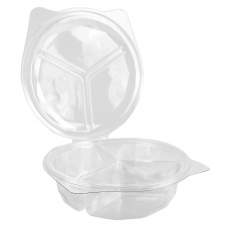 6G* Pojemnik PET okrągły 175x175x46mm TRIO z wieczkiem 50szt. (op.zb.=5x50szt.) 6G* Pojemnik PET okrągły 175x175x46mm TRIO z wieczkiem 50szt. (op.zb.=5x50szt.)