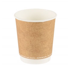 6G Kubek SUP papierowy 200ml/9oz (śr.80mm) Kraft z podwójną ścianką 25szt. (op.zb.=20x25szt.) 6G Kubek SUP papierowy 200ml/9oz (śr.80mm) Kraft z podwójną ścianką 25szt. (op.zb.=20x25szt.)