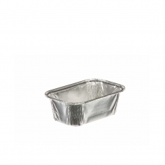AL* Foremka aluminiowa marszczona 104x67x33mm 140ml 100szt. |15| AL* Foremka aluminiowa marszczona 104x67x33mm 140ml 100szt. |15|