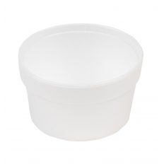 C* Pojemnik styropianowy FCS8 biały 230ml 25szt. |32| C* Pojemnik styropianowy FCS8 biały 230ml 25szt. |32|