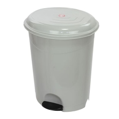 Kosz plastikowy szary na pedał 50l Kosz plastikowy szary na pedał 50l