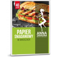 AZ* Papier śniadaniowy 40szt. SKŁADKA |5| AZ* Papier śniadaniowy 40szt. SKŁADKA |5|