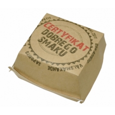 Pudełko tekturowe CERTYFIKAT 115x115x75mm na hamburgera dużego/średniego 200szt. [HR]*