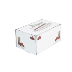 Pudełko cukiernicze tekturowe na ciasto 165x110x80mm Patyna 50szt. [HR]