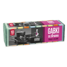 AZ* Gąbka do zmywania 10szt. |35| AZ* Gąbka do zmywania 10szt. |35|