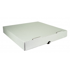 Pudełko PIZZA białe fala B 45x45x4cm KWADRAT 50szt. [PK]6G*