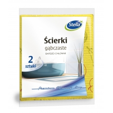 Ścierki gąbczaste 2szt. STELLA Ścierki gąbczaste 2szt. STELLA