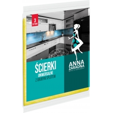 AZ* Ścierka uniwerslana antybakteryjna Z GRUBYM SPLOTEM 3szt. |24| AZ* Ścierka uniwerslana antybakteryjna Z GRUBYM SPLOTEM 3szt. |24|