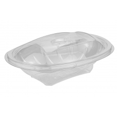 A SLV370dfb Pojemnik z przykrywką (+ widelczyk DREWNIANY) PET 370ml 100szt. |4| A SLV370dfb Pojemnik z przykrywką (+ widelczyk DREWNIANY) PET 370ml 100szt. |4|
