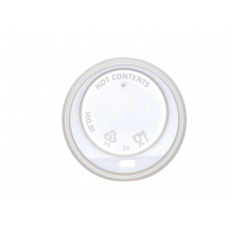 6G Wieczko do kubka 80mm białe Standard (100szt) 6G Wieczko do kubka 80mm białe Standard (100szt)