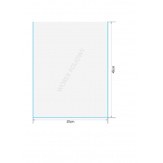 AK* Worek foliowy 25x45 LD 100szt. AK* Worek foliowy 25x45 LD 100szt.